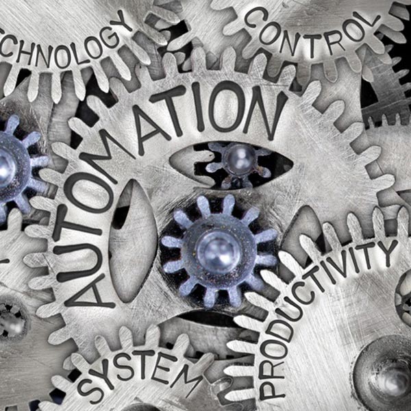 gears with business terms on them
